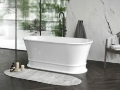 Vasca Freestanding Olympia 160x78,5 Cm Bianco Lucido