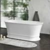 Vasca Freestanding Olympia 160x78,5 Cm Bianco Opaco -arredo bagno negozio olympia 70322