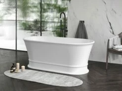 Vasca Freestanding Olympia 160x78,5 Cm Bianco Opaco