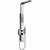 Pannello Doccia Gloria 3 Getti Idro Acciaio Inox Spazzolato -arredo bagno negozio pannello doccia gloria v2