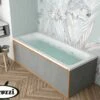 Pannello Frontale Per Vasca Idromassaggio Jacuzzi® Silk 170 Cm Cemento 1 Pannello Frontale Per Vasca Idromassaggio Jacuzzi® Silk 170 Cm Cemento -arredo bagno negozio pannello frontale silk cemento 1
