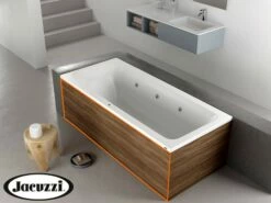 Pannello Frontale Per Vasca Idromassaggio Jacuzzi® Silk 180 Cm Dark Oak