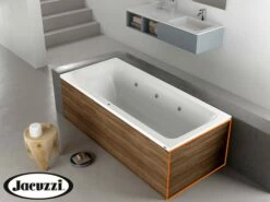 Pannello Laterale Per Vasca Idromassaggio Jacuzzi® Silk 70 Cm Dark Oak
