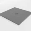 Piatto Doccia Cosmos 80x80 Resina Grigio -arredo bagno negozio piatti doccia cosmos quadrato grigio