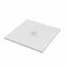 Piatto Doccia Quadrato Crypto 80x80 H2,5 Cm In Resina Bianco -arredo bagno negozio piatto doccia crypto bianco opaco quadrato 80x80 1