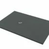 Piatto Doccia Rettangolare Crypto 80x100 H2,5 Cm In Resina Grafite -arredo bagno negozio piatto doccia crypto grafite opaco rettangolare