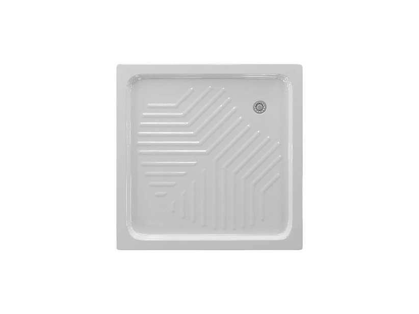 Piatto Doccia Dai 80X80 H10 Ceramica Bianco 3 Piatto Doccia Dai 80X80 H10 Ceramica Bianco