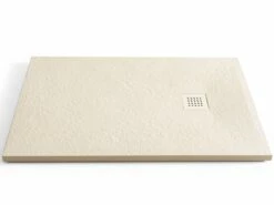 Piatto Doccia Pietra 70x100 H3 In Ceramica Effetto Pietra A Spacco Beige
