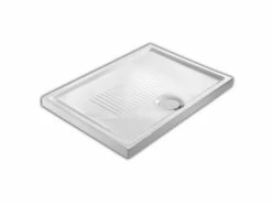 Piatto Doccia Shiba 100x70 H3 Cm Ceramica Bianco
