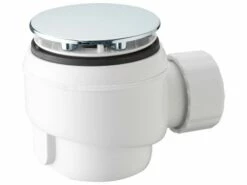 Piletta Doccia Decò Mini Ø60 Mm Calotta Abs Cromo