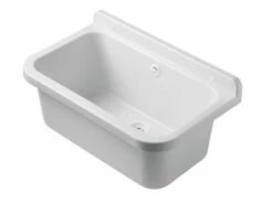 Pilozzo Lavanderia Interno/Esterno Incasso 55X34 Polipropilene Opaco Bianco