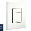 Placca Wc Grohe® Even 2 Pulsanti Bianca -arredo bagno negozio placca even 2 pulsanti bianca