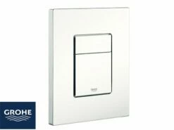 Placca Wc Grohe® Even 2 Pulsanti Bianca