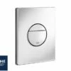 Placca Wc Grohe® Sail 2 Pulsanti Cromo -arredo bagno negozio placca sail 2 pulsanti cromo