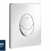 Placca Wc Grohe® Start 2 Pulsanti Cromo -arredo bagno negozio placca start 2 pulsanti cromo