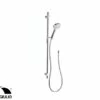 Saliscendi Doccia Linea Eternal Basic L90 Cm Con Doccetta Multigetto Inox Cromo -arredo bagno negozio ponte giulio saliscendi 90