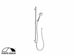 Saliscendi Doccia Linea Eternal Basic L90 Cm Con Doccetta Multigetto Inox Cromo