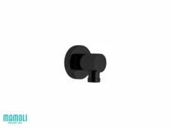 Presa Acqua Pico Tonda Nero Opaco