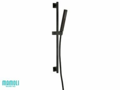 Saliscendi Doccia Feel Con Doccetta Monogetto Nero Opaco