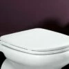 Sedile Wc Atene Termoindurente Bianco -arredo bagno negozio sedile wc atene