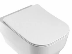 Sedile Wc Slim Ether Soft-Close Bianco Lucido