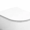 Sedile Wc Slim Solana Soft-Close Bianco Lucido -arredo bagno negozio sedile wc solana