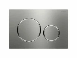 Placca Wc Geberit Sigma20 2 Pulsanti Inox Spazzolato