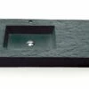 Lavabo Top Slate 90 In Resina Grigio Carnico 1 Lavabo Top Slate 90 In Resina Grigio Carnico -arredo bagno negozio slate lavabo arredo grigio