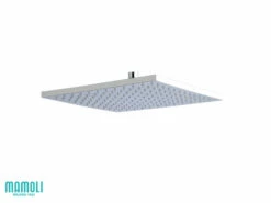 Soffione Doccia Feel 30x30 Ottone Quadrato Cromo