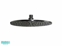 Soffione Doccia Pico Ø 20 Cm Ottone Nero Opaco