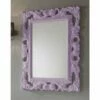 Specchio Bagno Barocco 94X75 Lilla