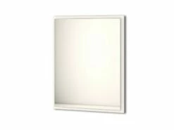 Specchio Bagno Con Luce Led Classic 90x73 Cm Bianco Opaco