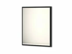 Specchio Bagno Con Luce Led Classic 90x73 Cm Grafite
