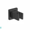 Supporto Doccia Feel Fisso A Parete Nero Opaco -arredo bagno negozio supporto doccia feel fisso a parete nero opaco