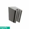Supporto Doccia Hansgrohe® Porter S Nero Satinato -arredo bagno negozio supporto doccia hansgrohe porter s nero satinato
