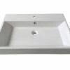 Lavabo Appoggio/Incasso Unitop Qubo 70X48 In Resina Lucido Bianco 1 Lavabo Appoggio/Incasso Unitop Qubo 70X48 In Resina Lucido Bianco -arredo bagno negozio unitop puzzle resina 70x48 bianco