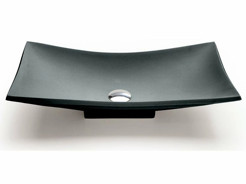 Lavabo Da Appoggio Vela In Resina Opaco Grigio Carnico 3 Lavabo Da Appoggio Vela In Resina Opaco Grigio Carnico