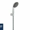Kit Duplex Doccia Grohe® Vitalio Start Ottone Cromo 1 Getto -arredo bagno negozio vitalio start kit duplex doccetta monog logo risparmio idrico nb