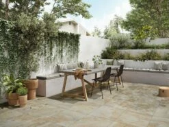 Piastrella Ardesia Beige XOUT 60X60 Gres Esterni Spessore 20Mm Effetto Pietra