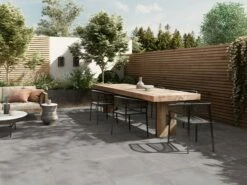 Piastrella Concrete Grey XOUT 60X60 Gres Esterni Spessore 20Mm Effetto Cemento Grigio