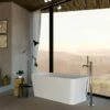 Vasca Freestanding Zante 149x74 Acrilico Bianco Lucido -arredo bagno negozio zante amb